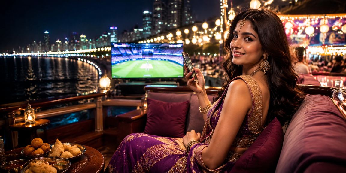 Evening entertainment and cricket betting in vibrant Mumbai markets